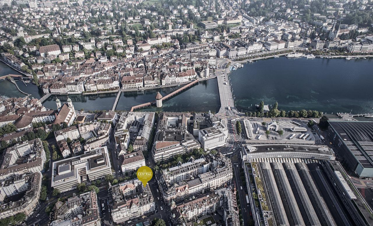 Hotel Central Luzern Экстерьер фото