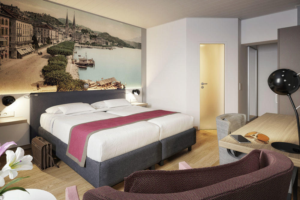 Hotel Central Luzern Экстерьер фото